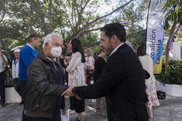 Acto de presentación de Héctor Suárez como candidato a la Alcaldía de Telde/TA.